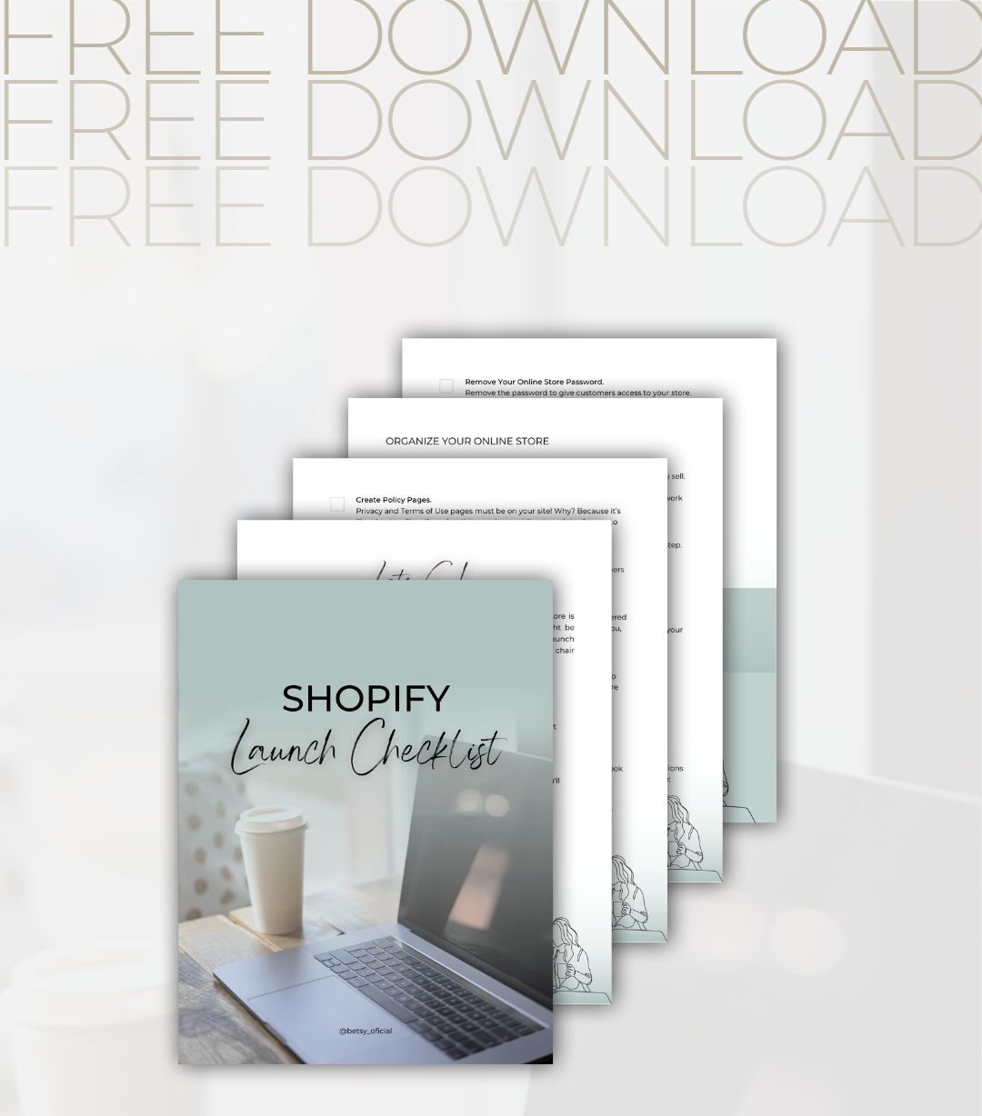Shopify launch checklist